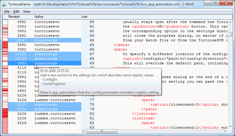 TortoiseBlame